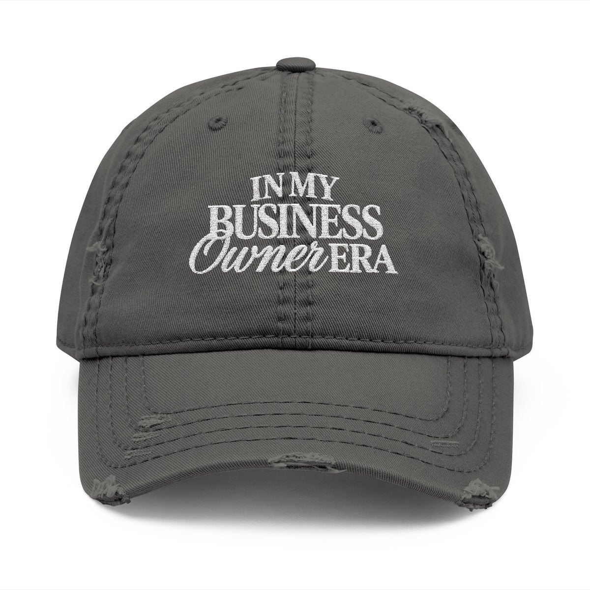 In My Business Owner Era Distressed Cap