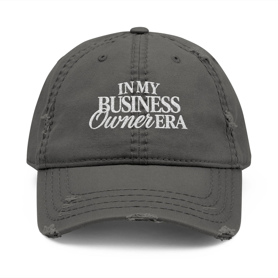 In My Business Owner Era Distressed Cap