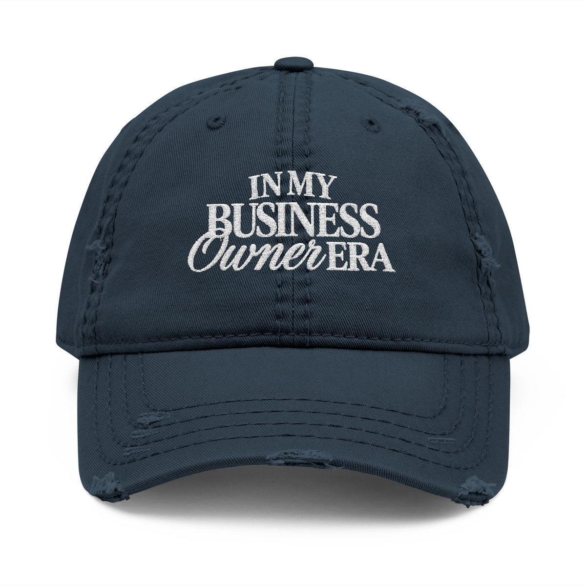 In My Business Owner Era Distressed Cap