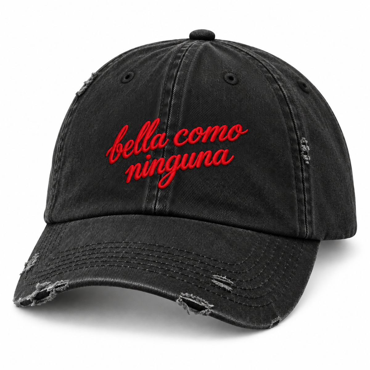 Bella Como Ninguna Distressed Cap