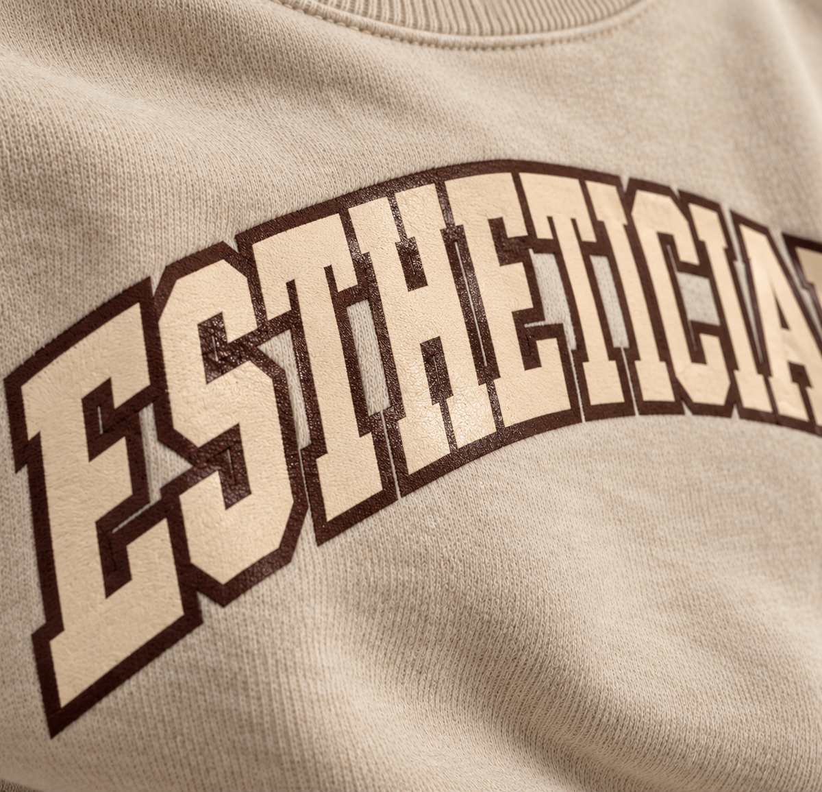 Esthetician Crewneck - Sand