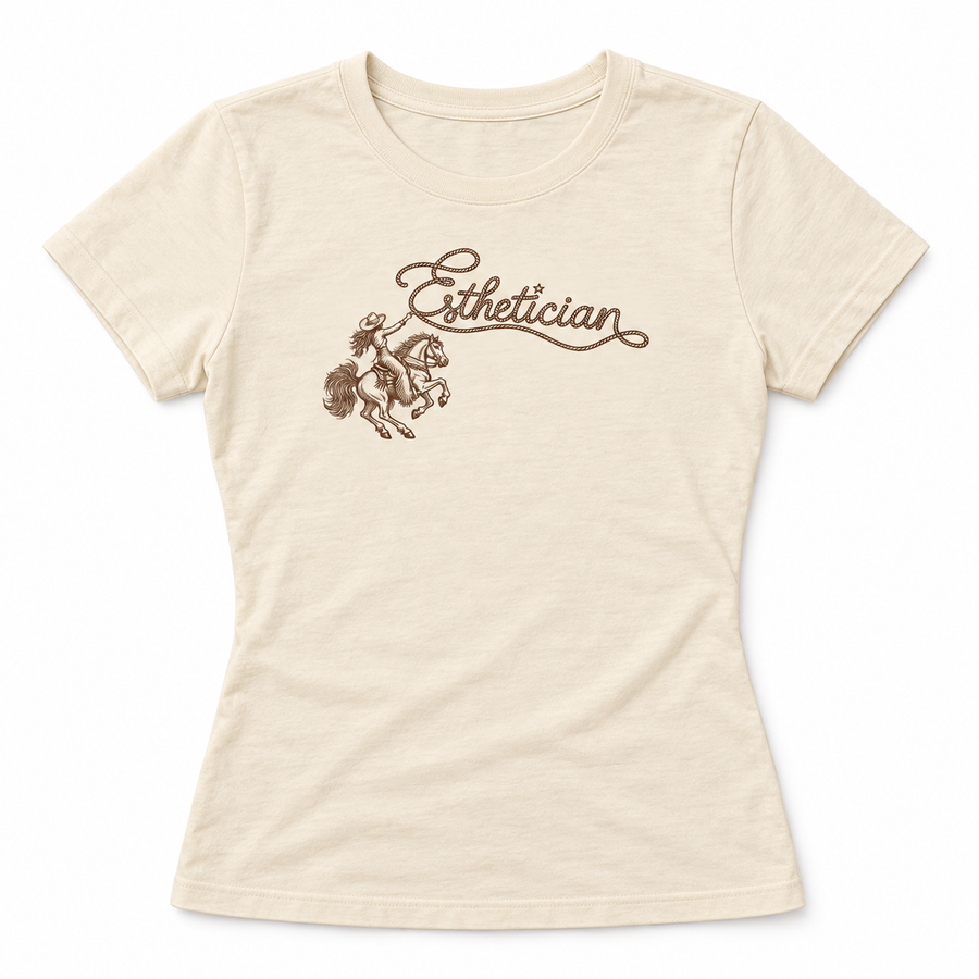 Esthetician Cowgirl Comfort Tee