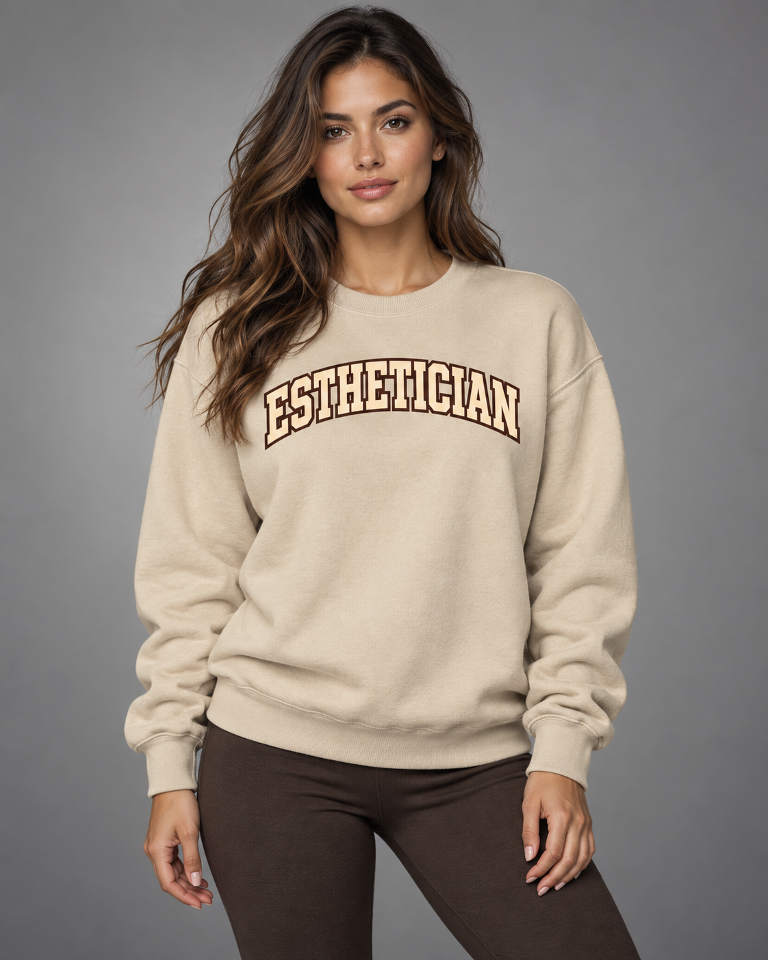 Esthetician Crewneck - Sand