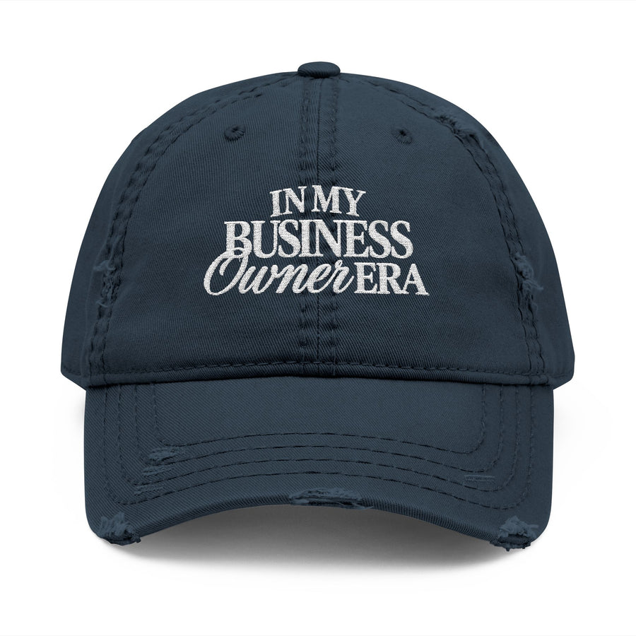 In My Business Owner Era Distressed Cap