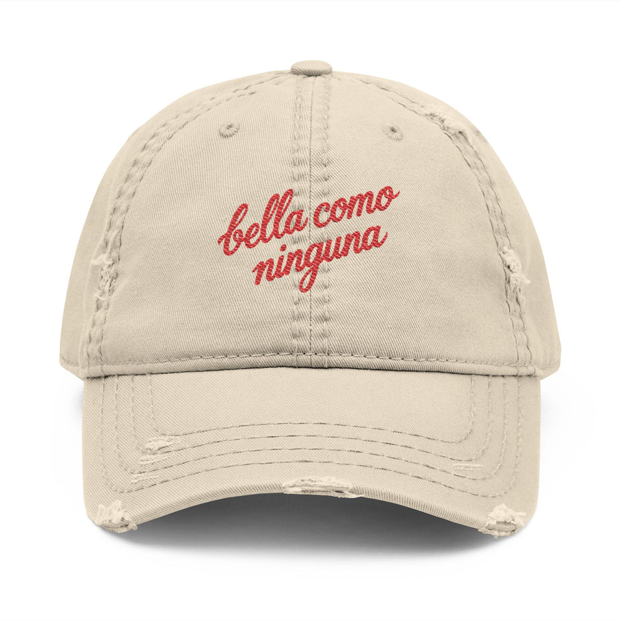 Bella Como Ninguna Distressed Cap