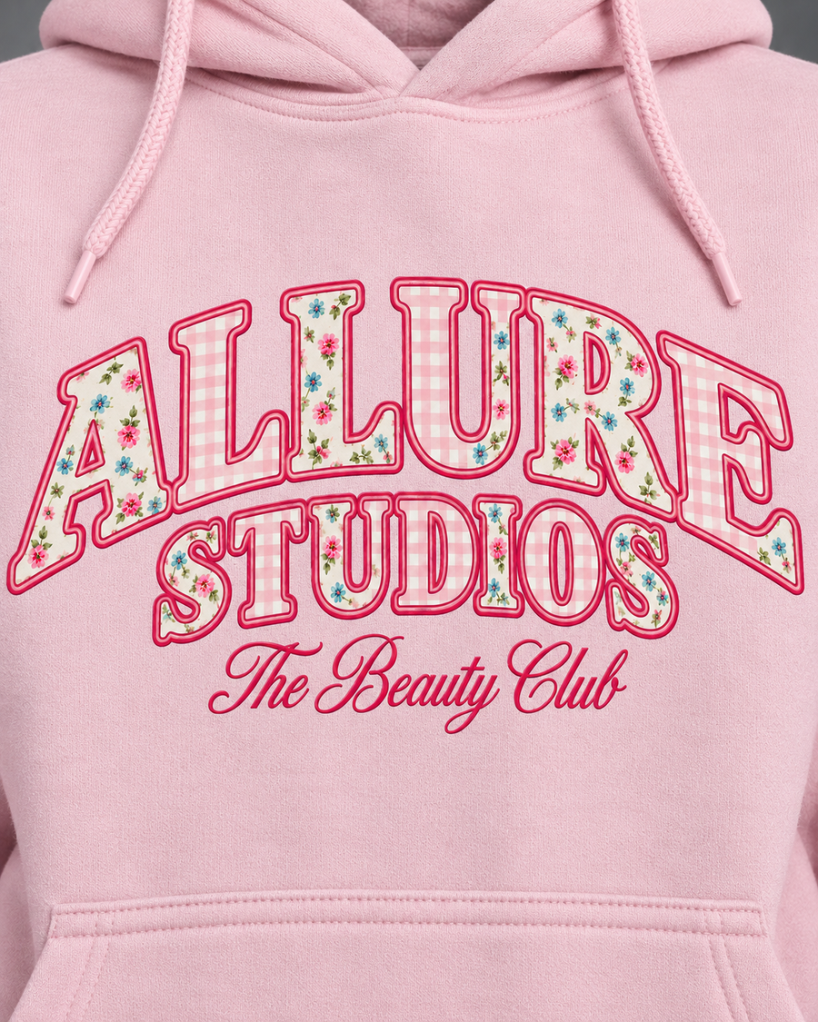 The Beauty Club Hoodie - Dusty Pink