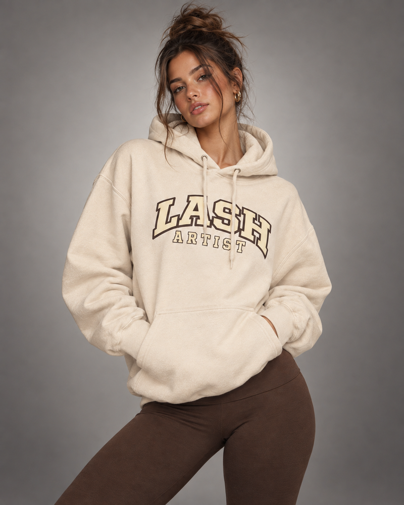 Lash Artist Hoodie - Sand