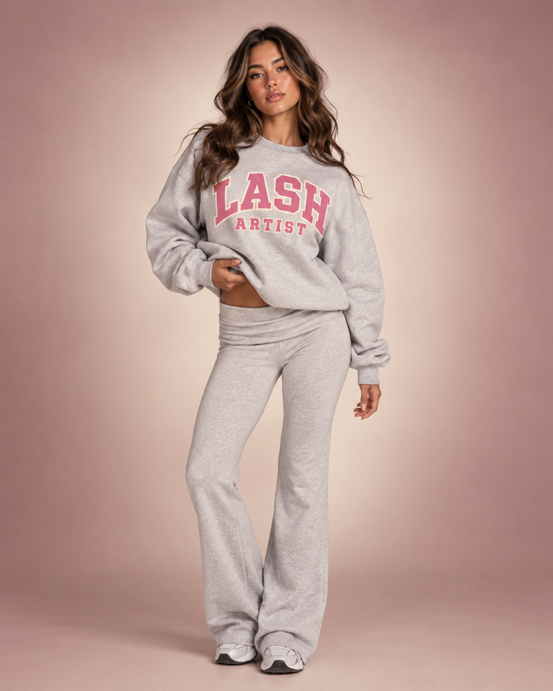 Lash Artist Crewneck - Grey