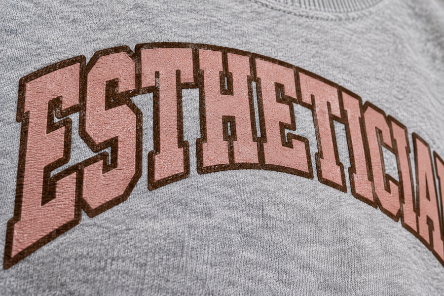 Esthetician Crewneck - Grey